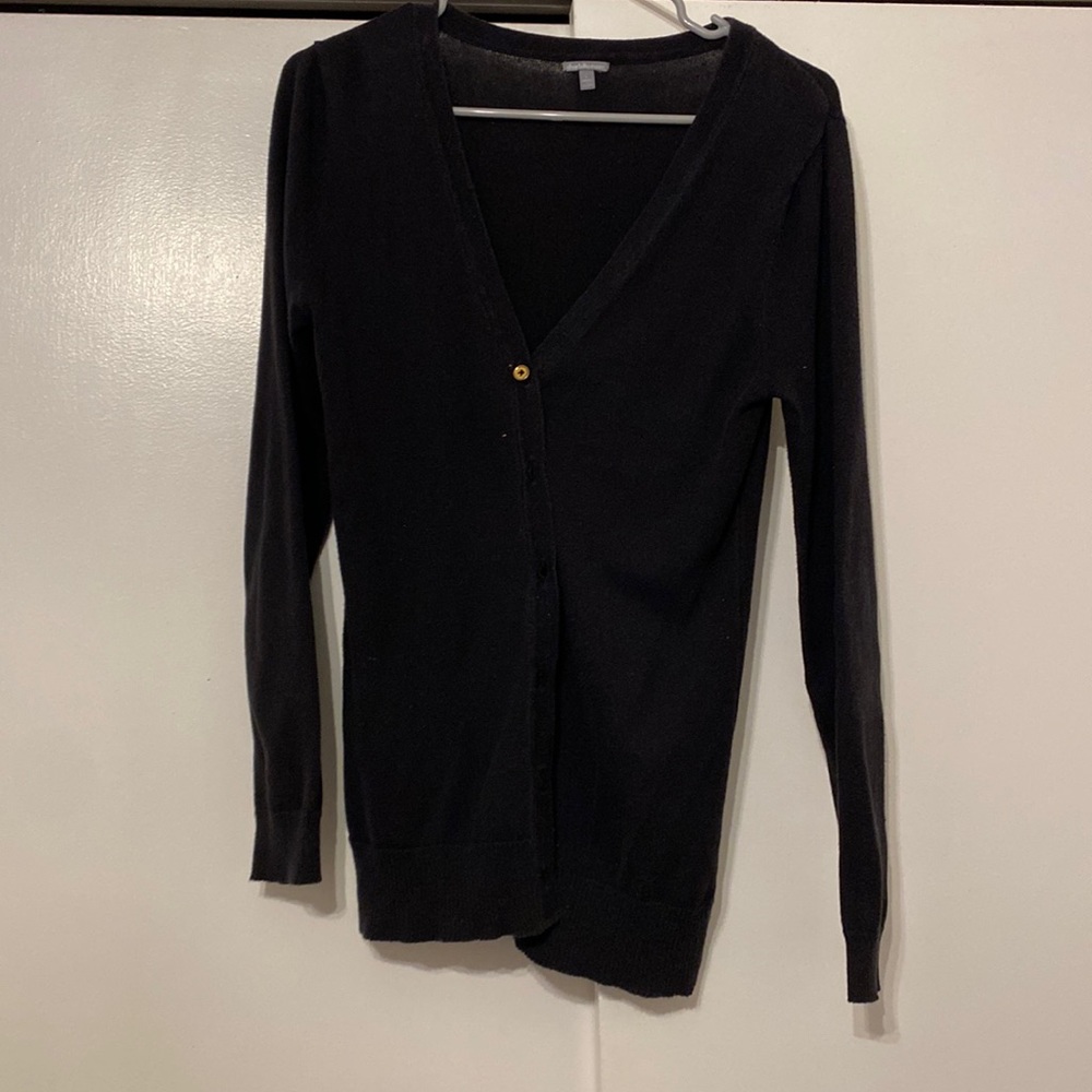 light weight black cardigan